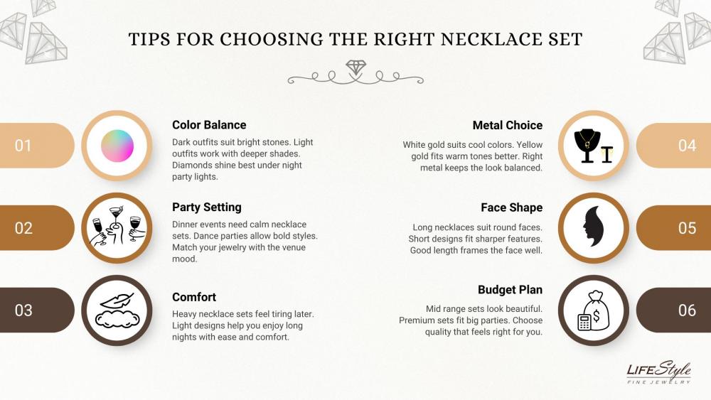 Tips for choosing a right necklace set