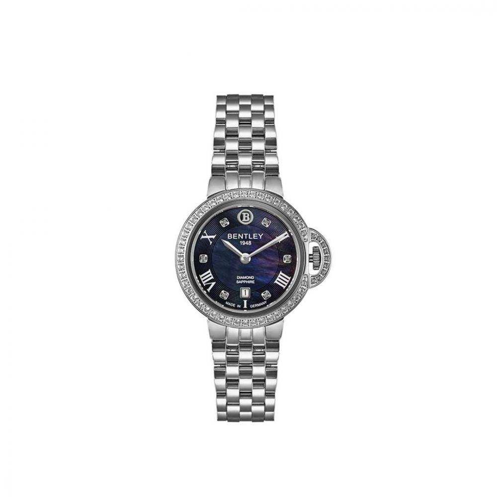 Neo Lady Bentley diamond watch with black MOP dial