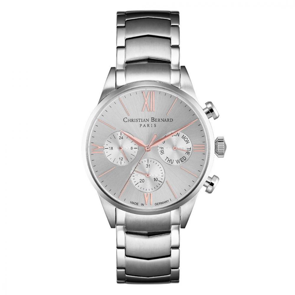 Christian Bernard Trendsetter stainless steel watch
