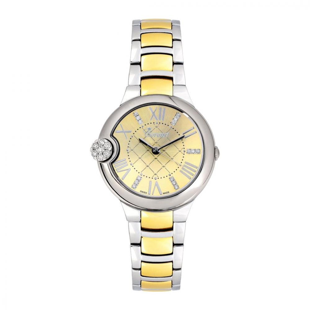 Gold two-tone Coronet diamond watch