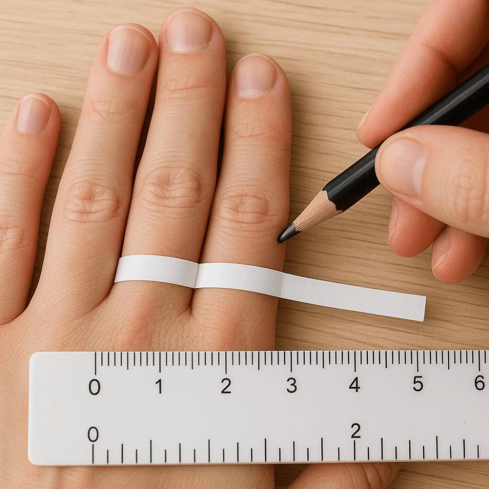 Paper strip method