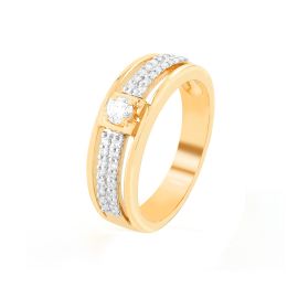 Diamond Ring in 14k Yellow Gold - Image 1