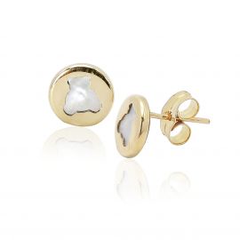 18K Gold Earrings 174019
