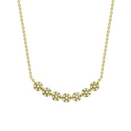 BLOSSOM NECKLACE IN YELLOW GOLD