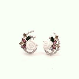 Gemstone Diamond Earrings_861136