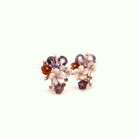 Gemstone Diamond Earrings_A67184