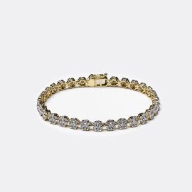 Coronet Diamond Bracelet in 18k Gold_71492