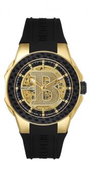 Bentley Chief Heritage Icons Diamond Watch BL2334-152MKKB | Gold Dial Luxury Watch 
