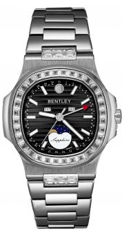 Bentley Timing Essence Stainless Steel Zircon Watch for Men