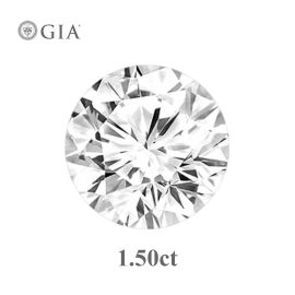 1.50 CT GIA Certified D/SI2 Loose Diamond – Round Brilliant