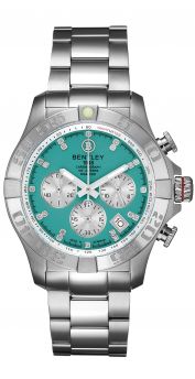 Bentley Deep Sea Adventure Aqua Blue Dial Diamond Watch for Men