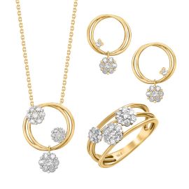 Golden Aura Diamond Set