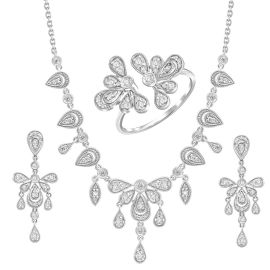 Luxe Petal Diamond Set