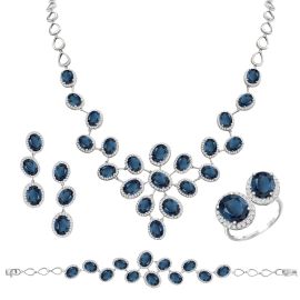 Sapphire Divine Diamond Set