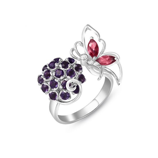 Diamond gemstone rings sale