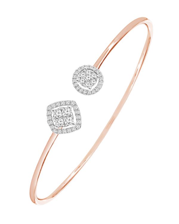 Order Diamond Bangle in 18K Gold C13701 online at Lifestyle Fine