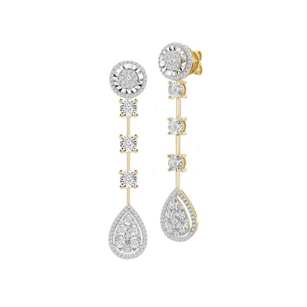 Buy Diamond EarringsO03261 online at Lifestyle Fine Jewelry.