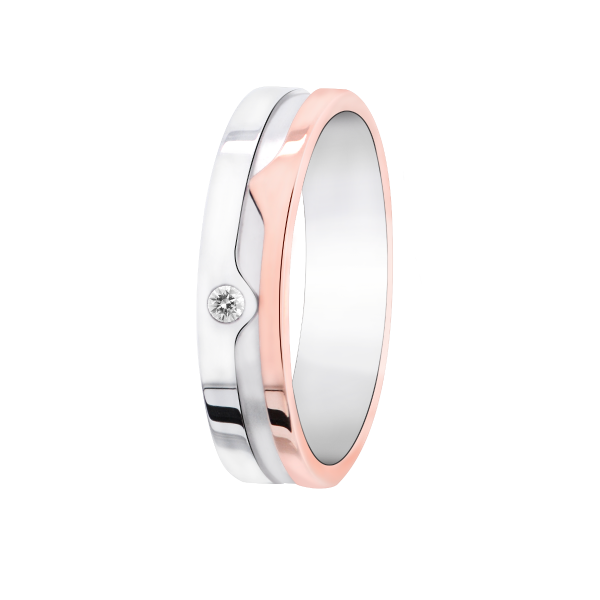 Diamond wedding deals band gold