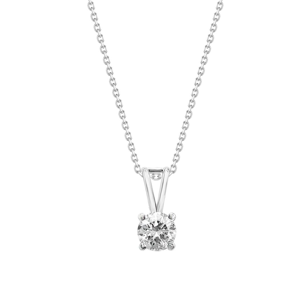 Solitare Diamond Pendant