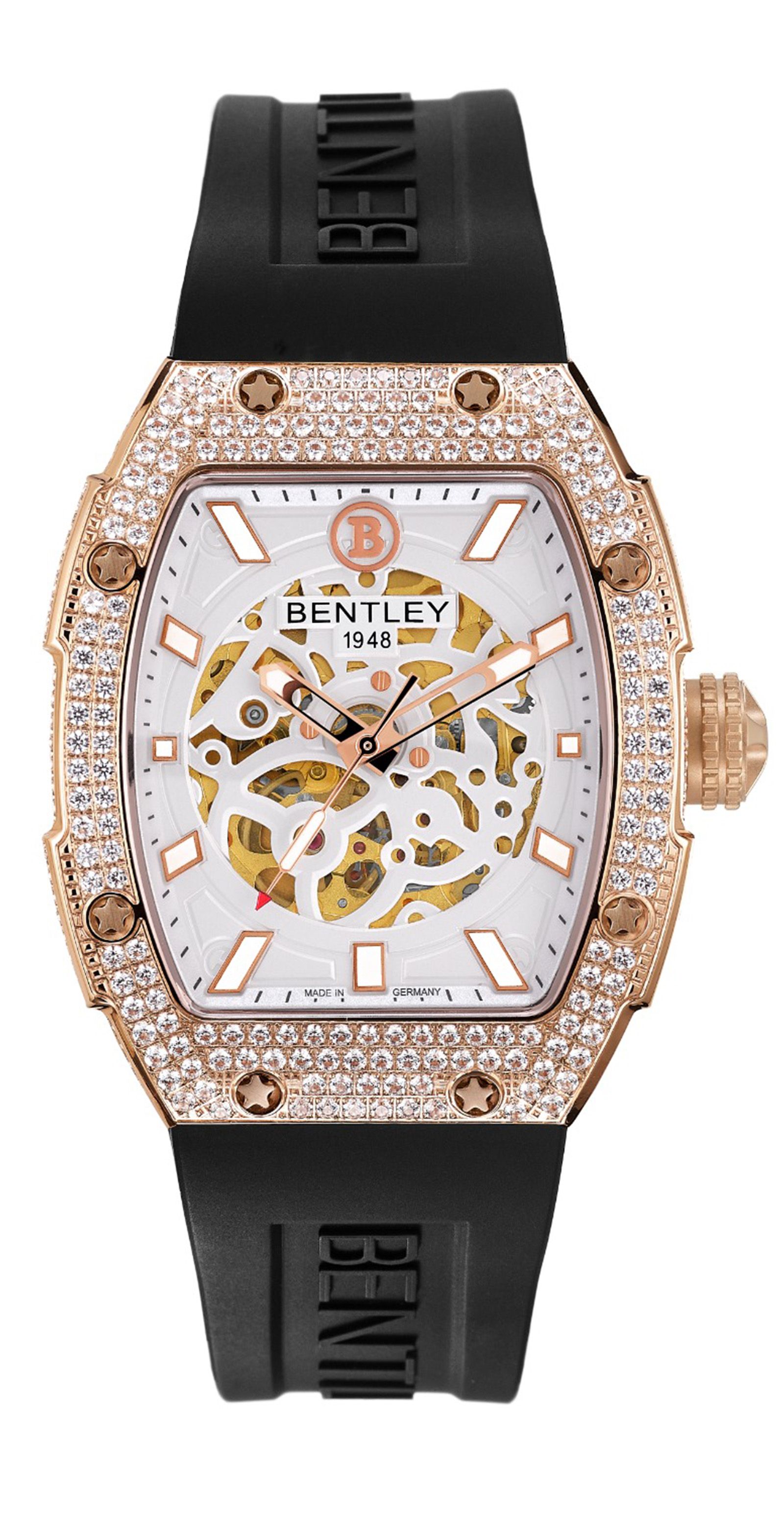 Bracelet Skone Rose Gold Watch Order Bentley Rose Gold Case Watch