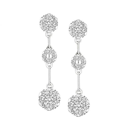 Coronet Diamond Earrings 789300
